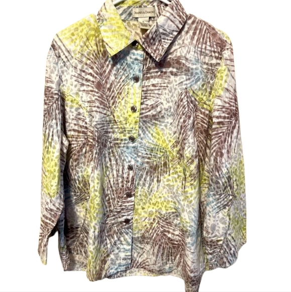 Women blouse Drapers & Damon’s XL - Picture 3 of 4